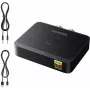 UGREEN Wireless Bluetooth 5.3 LDAC Hi-Res garso imtuvas su 3,5 mm AUX ir 2x RCA išėjimais, ESS ES9018K2M DAC, aptX HD, aptX Adaptive, aptX, AAC, SBC, dviejų įrenginių jungtimi, aliuminio lydinys, juodas