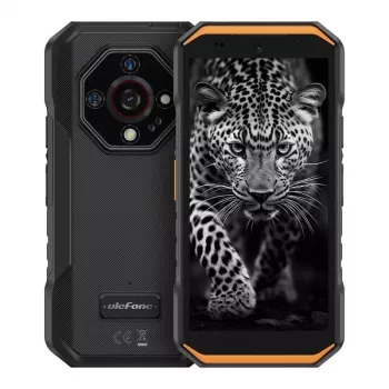 ULEFONE Armor X32 4G 128GB Orange nešiojamas atsparus išmanusis telefonas