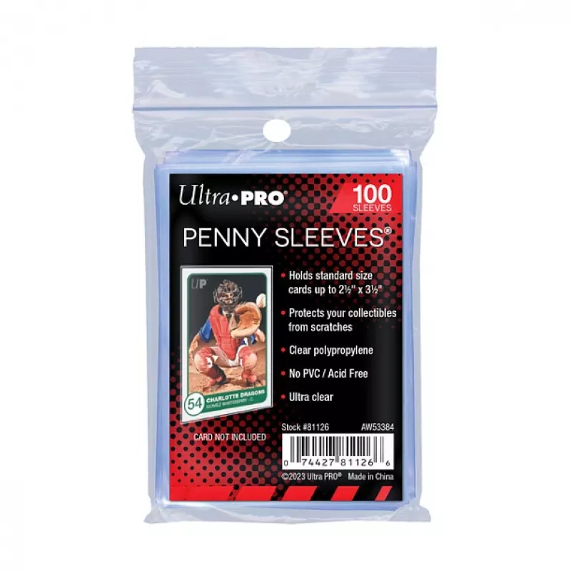 Ultra PRO Soft Card Sleeves 100x152 mm, 100 vnt. pakelis