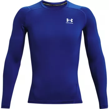 Under Armour HG Armour Comp LS vyriški kompresiniai marškinėliai ilgomis rankovėmis, karališkai mėlyni