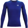 Under Armour HG Armour Comp LS vyriški kompresiniai marškinėliai ilgomis rankovėmis, karališkai mėlyni