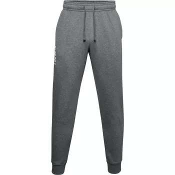 Under Armour vyriškos Rival Fleece 3Logo kelnės Pitch Gray Light Heather / Black, dydis S