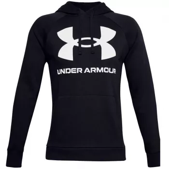 Under Armour vyriškas Rival Fleece Big Logo HD gobtuvas juodas 1357093 001