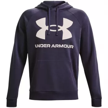 Under Armour vyriškas Rival Fleece Big Logo HD megztinis, violetinis 1357093 558