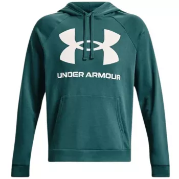 Vyriškas Under Armour Rival Fleece Big Logo gobtuvas, Marine OD Green