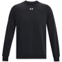 Under Armour vyriškas Rival Fleece megztinis su apykakle, juodas 1379755 001