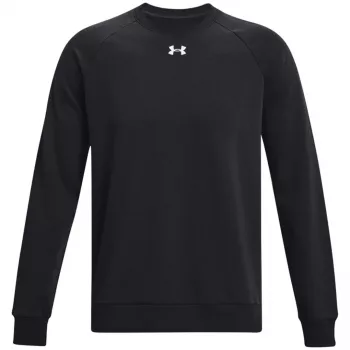Under Armour vyriškas Rival Fleece megztinis su apykakle juodos spalvos 1379755 001
