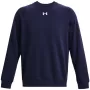 Under Armour vyriškas Rival Fleece megztinis su apykakle Midnight Navy