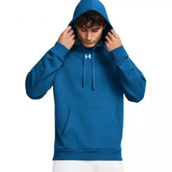 Under Armour Vyriškas Rival Fleece gobtuvas Academy Blue dydis M