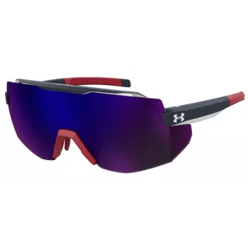 Under Armour UA Squad WIR vyriški akiniai nuo saulės – 99 mm lęšis, 140 mm kojelė, Grilamid TR90 rėmelis