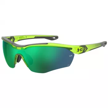 Under Armour Yard Pro Sportiniai Akiniai nuo Saulės Vyrams Matinė Juoda Dūminė Pilka 99/01/125 mm