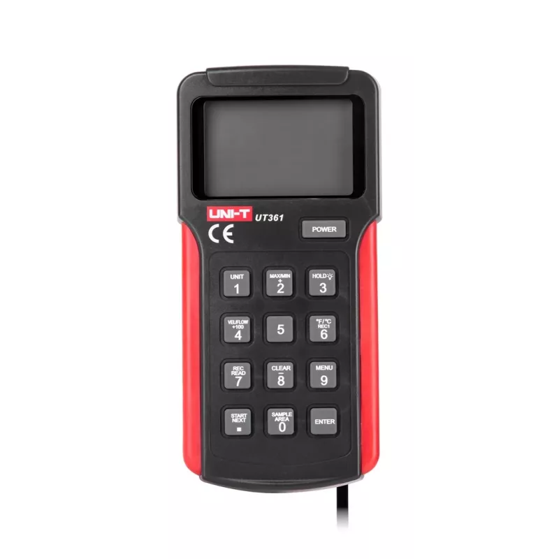 UNI-T UT361 Anemometras su temperatūros matavimo funkcija
