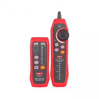 UNI-T UT683KIT laidų sekimo rinkinys – tinklo kabelių testeris su PoE testu, NCV, LCD ekranu