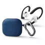 UNIQ Nexo Dėklas AirPods 3 su Ausų Kabliukais Silikoninis - Mėlynas