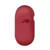 UNIQ Uniq Nexo Dėklas AirPods 3 su Ausų Kabliukais Silikoninis - Raudonas