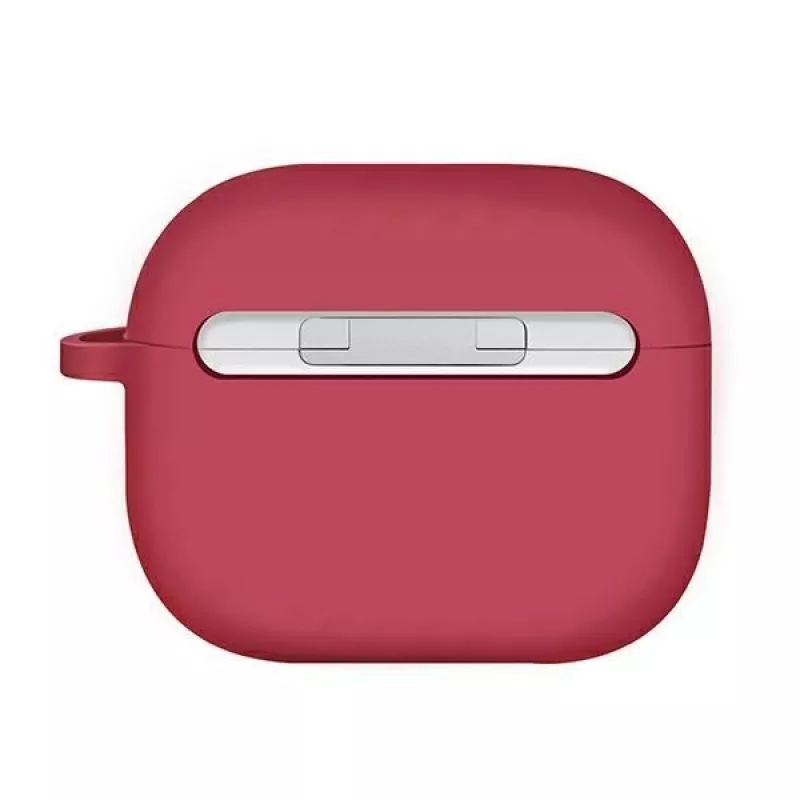 UNIQ Uniq Nexo Dėklas AirPods 3 su Ausų Kabliukais Silikoninis - Raudonas