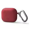 UNIQ Uniq Nexo Dėklas AirPods 3 su Ausų Kabliukais Silikoninis - Raudonas