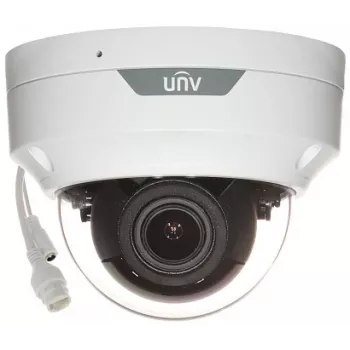 Uniview IPC3534LB-ADZK-H 4MP lauko apsaugos nuo vandalizmo kupolinė IP kamera su motorizuotu varifokaliniu 2,8-12mm objektyvu, IK10, IP67, integruotu mikrofonu, PoE