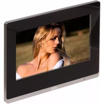 UNIVIEW OEI-372S-H-W IP Vidaus Skydelis su 7 colių Liečiamu Ekranu, Wi-Fi, Baltas