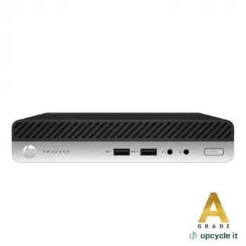 Upcycle IT HP ProDesk 400 G4 DM (Refurbished) mini kompiuteris, Intel Core i5-8500T, 8GB DDR4, 256GB SSD, Windows 11 Pro