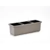 Urbalive Berberis Trio savaiminio laistymo vazonas 117 x 39 cm, šviesiai pilkas