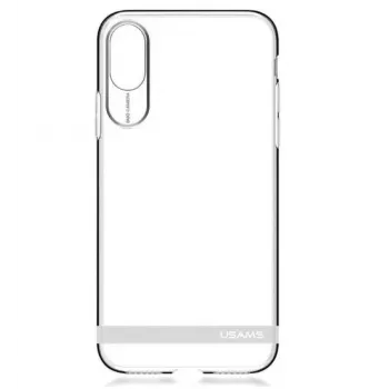 USAMS Primary TPU dėklas, skirtas Apple iPhone XS Max – permatomas