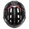 UVEX Finale Visor dviračių šalmas 56-61 cm, juodas matinis