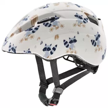 UVEX Kid 2 CC vaikiškas dviračių šalmas 46-52 cm, Raccoon Matt