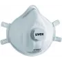 Uvex silv-air classic 2310 FFP3 vienkartinė filtruojanti pusiau kaukė su vožtuvu, 15 vnt. 8732310