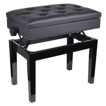 V-TONE BENCH 2 BK pianino suolas su dėže, juodas