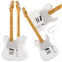 V-TONE ETL39 WH 4/4 Telecaster Electric Guitar, White