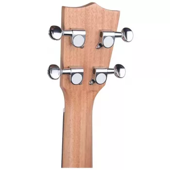 V-TONE UK23 Wood 23 colių koncertinė ukulėlė – Sapele korpusas, riešutmedžio grybas, natūralus satino apdaila | Kur.lt