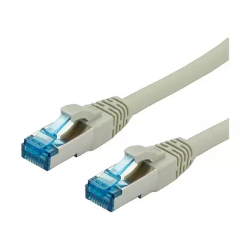 VALUE Patch Cable RJ-45 (M) to RJ-45 (M) 10 m SFTP PiMF CAT 6e Molded Stranded Grey