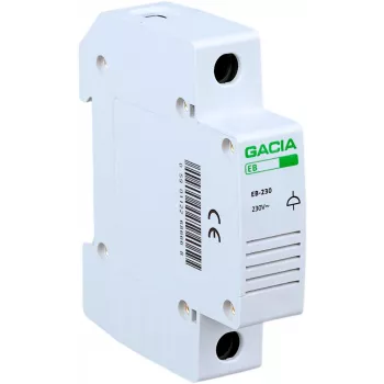 VCX BELL Modulinis skambutis DIN bėgeliui, 230V AC, 85dB