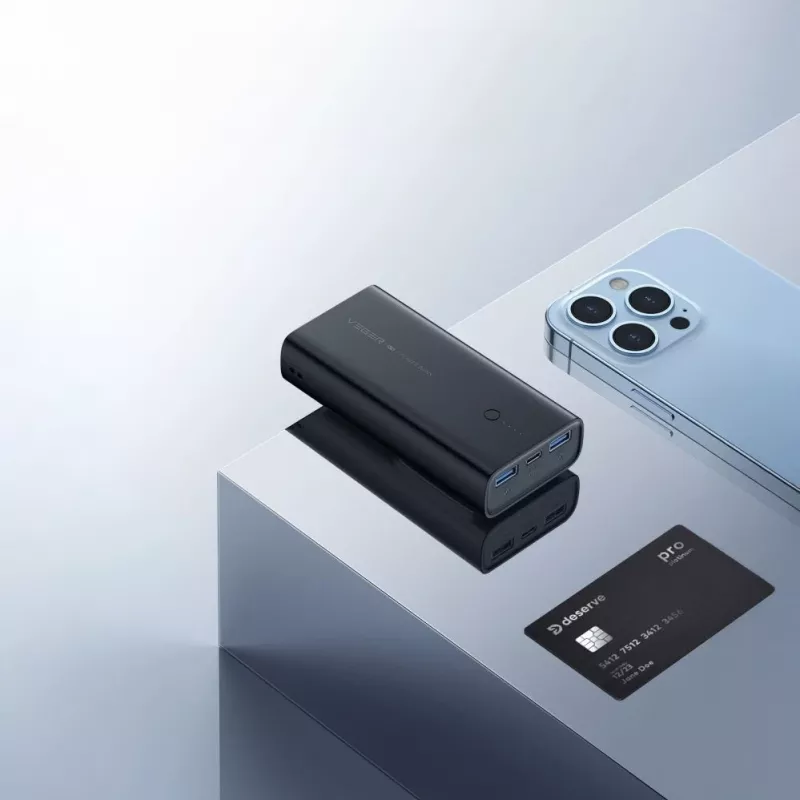 Veger ACE100 W1146 10000mAh 20W PD QC3.0 Power Bank - juoda