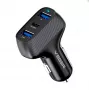 Veger CC271 Rigorous PD37W (2A1C) automobilinis įkroviklis, juodas
