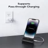 Veger PlugOn Power Bank (W0558P) 5000 mAh 20W PD QC3.0 su integruota Lightning jungtimi, juoda
