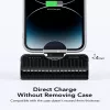 Veger PlugOn Power Bank (W0558P) 5000 mAh 20W PD QC3.0 su integruota Lightning jungtimi, juoda