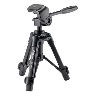 Velbon EX Series EX-mini Tripod su 2 krypčių Pan & Tilt galvute, juodas