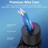 VENTION BGKHF USB-C į 3,5 mm garso adapterio kabelis, 1 m, juodas