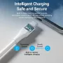 VENTION CTHWF USB-C į USB 2.0 laidas, 3A, 1 m, baltas