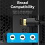 VENTION HAKBF DisplayPort į DisplayPort laidas 1 m juodas