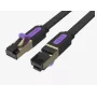 VENTION ICABL CAT.7 Flat Patch Cable 10m Black