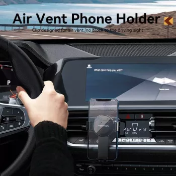 VENTION KCGB0 Mobilės laikiklis automobiliui, juodas