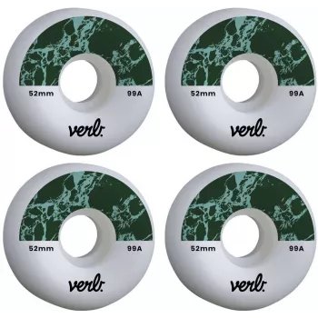 Verb Dip Wheel Set Green - 4x Fingerboard Wheels (7,5mm x 4,8mm, 70D Urethane)