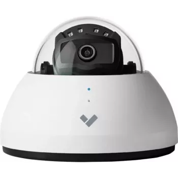 Verkada CD42 vidaus kupolinė IP kamera, 5 MP, 2,8 mm, PoE, 128 GB, vandalams atspari