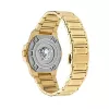 Versace V-Motif Virtual Moteriškas Laikrodis VE3I00723 44mm Šveicariškas Kvarcinis Juodas Ciferblatas Odinis Dirželis
