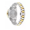VERSACE V-Race vyriškas šveicariškas kvarcinis laikrodis su nerūdijančio plieno apyranke, 42 mm, juodu ciferblatu VE8E00424