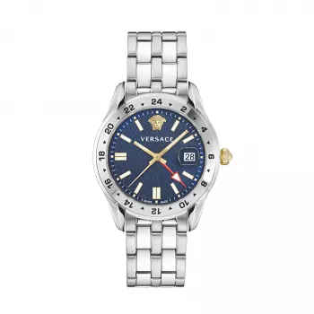 VERSACE V-Race vyriškas laikrodis VE7C00523 41mm nerūdijančio plieno chronografas