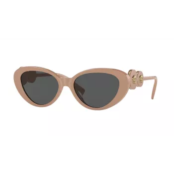 VERSACE VE4433U538387 Moteriški katės akies formos akiniai nuo saulės Havana 54mm